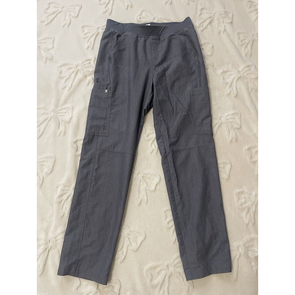 FIGS Axim Cargo Scrub Pants Technical Collection Graphite Gray Mens Medium